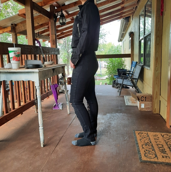 MOTO CROPPED JACKET - Picture 7 of 8